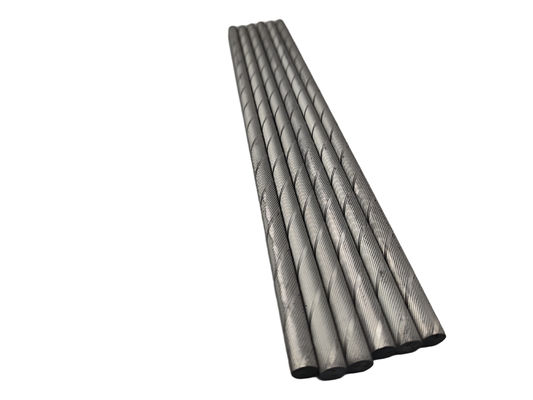 Kalite Customizable Length Ground Surface Finish Cemented Carbide Helical Rods for Precision Cutting Fabrika
