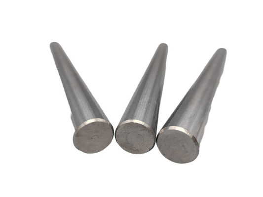 Metallik Gümüş Tungsten Karbid Çubuk Standart Boyut Özel Boyut