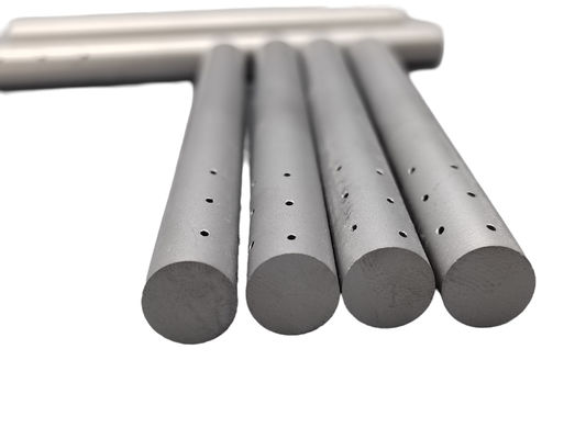 Yüksek Sertlik Katı Tungsten Karbid Çubukları Çoklu Yan Soğutma Delikleri