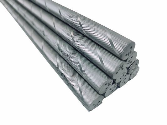 13.0g/Cm3-15.58g/Cm3 Çift soğutma deliği olan Spiral Tungsten Filmiş Çubuk