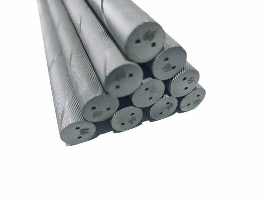Yüksek Sertlik En İyi Karbid Spiral Çubuk / Çifte Delikli Tungsten Filmiş Çubuk