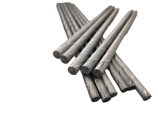 Yer yüzeyi bitirme Tungsten Karbür Helikal Çubuk Soğutma Delikleri ile HRA 81.5-95 hassas işleme için