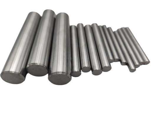 50-330mm Uzunluk Kesinlik 7-10 MPa·m1/2 kırılma sertliği ile topraklanmış volfram karbid çubuğu