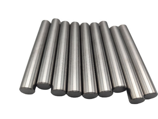 Çarpışmaya dayanıklı katı çimento yapısı olan Metallik Gümüş Tungsten Karbid çubukları