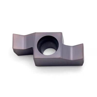 Tek çift başlı karbid ekleme oluk ekleme 6GR 100 tungsten karbit aracı hassas metal oluklama görevleri için idealdir